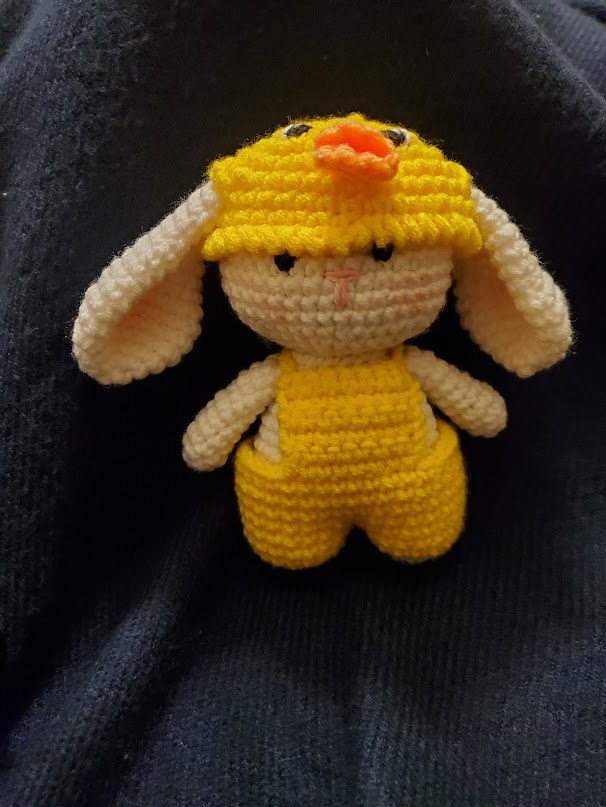 Handmade Crochet Bunny Toy