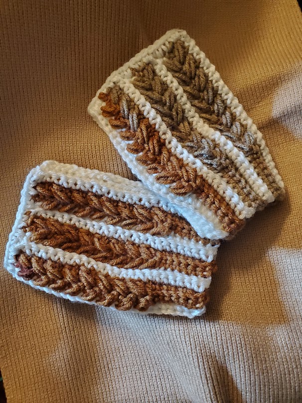 Handmade Crochet Wrist Warmers