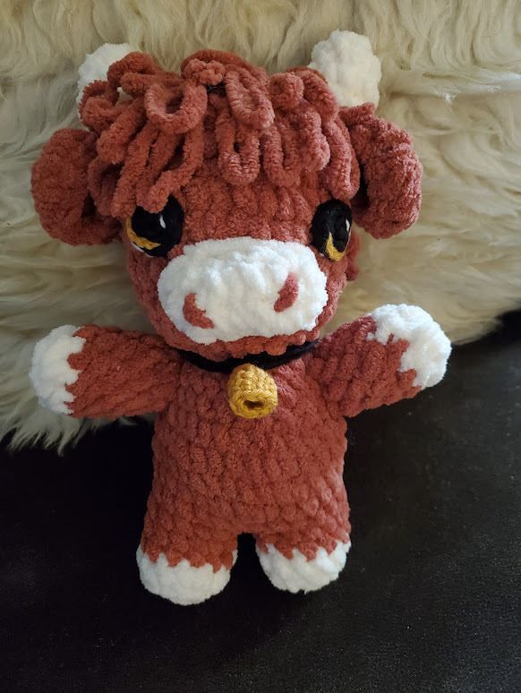 Plush Highland Cow Toy