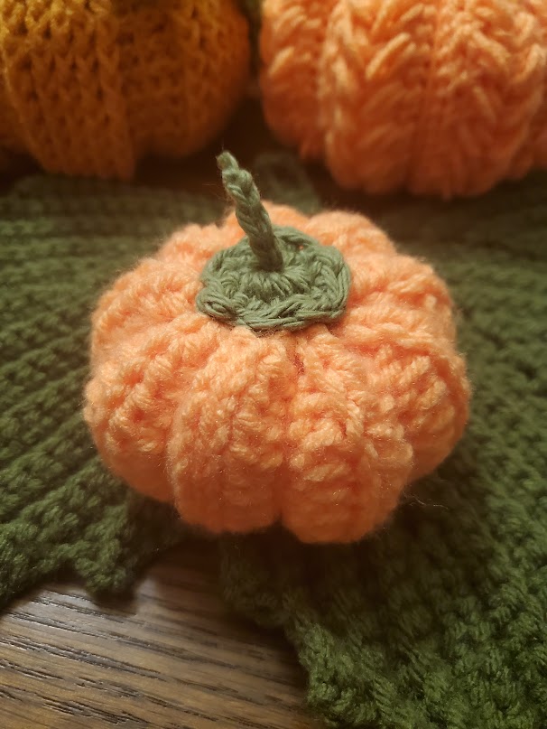 Handmade Knitted Pumpkin
