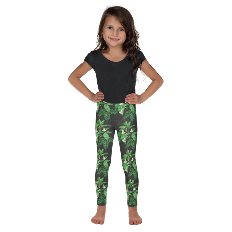 Botanical Print Kid's Leggings