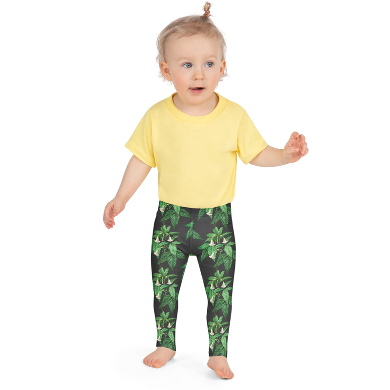Botanical Print Kid's Leggings