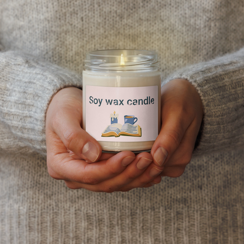 Scented soy candle