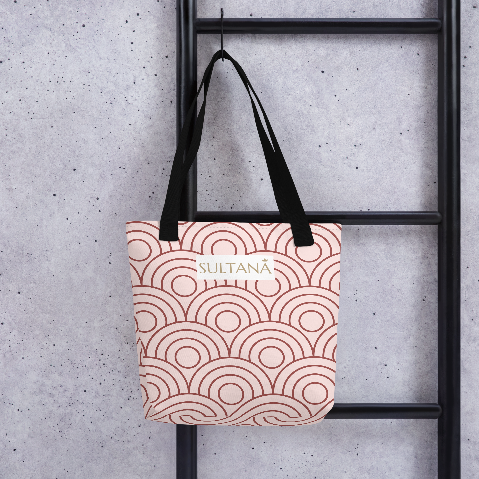Sultana Patterned Tote Bag