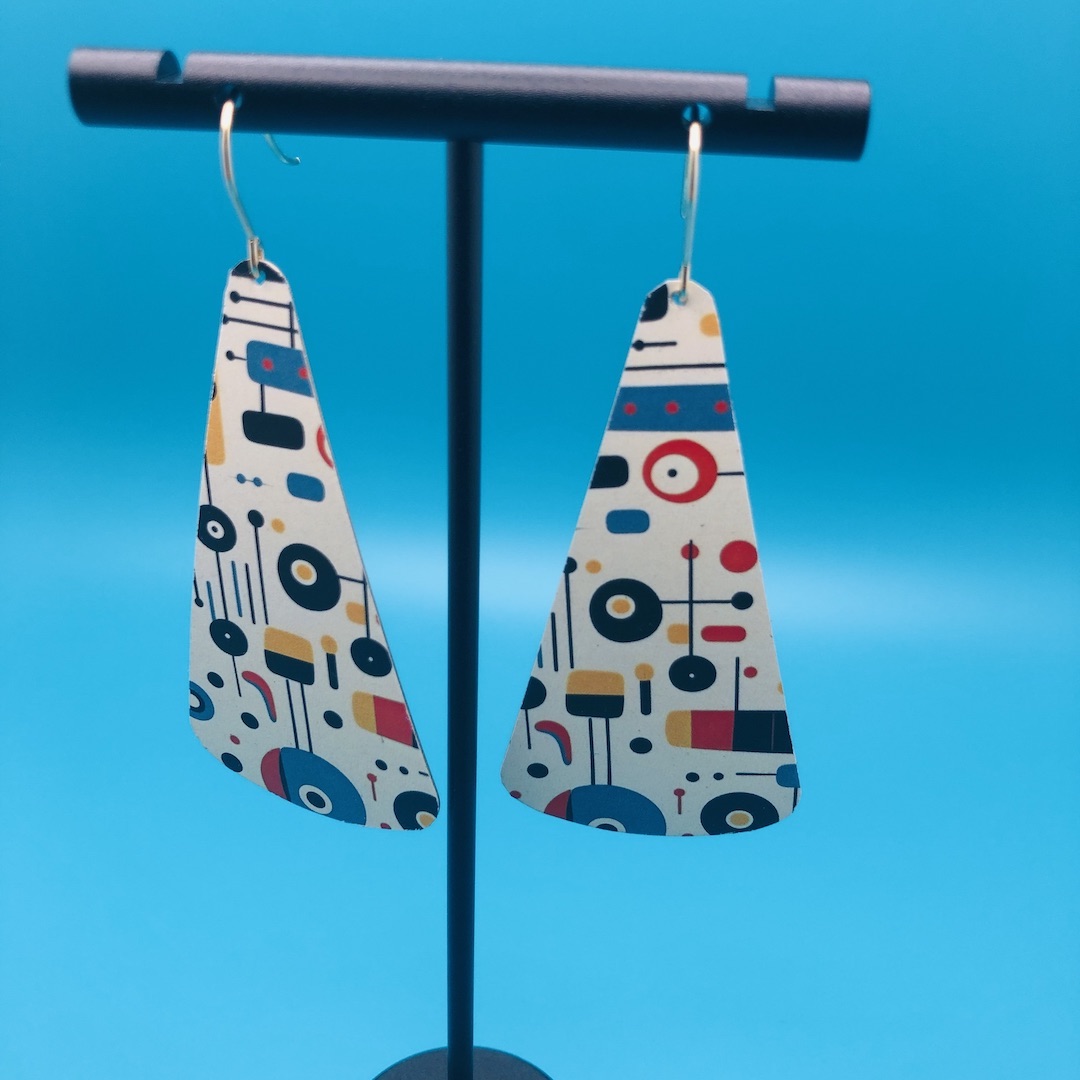 Geometric Pattern Earrings