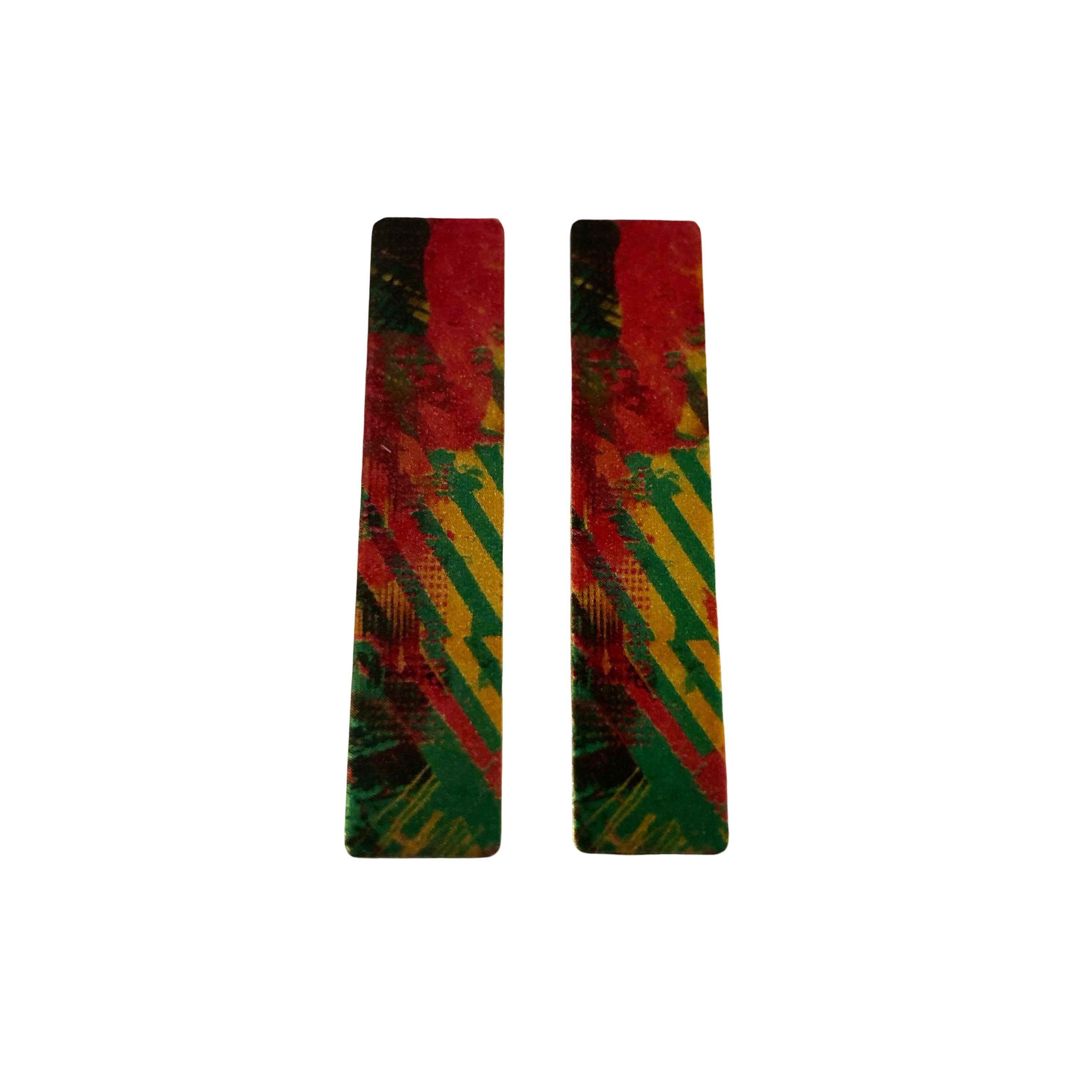 Colorful Abstract Post Earrings