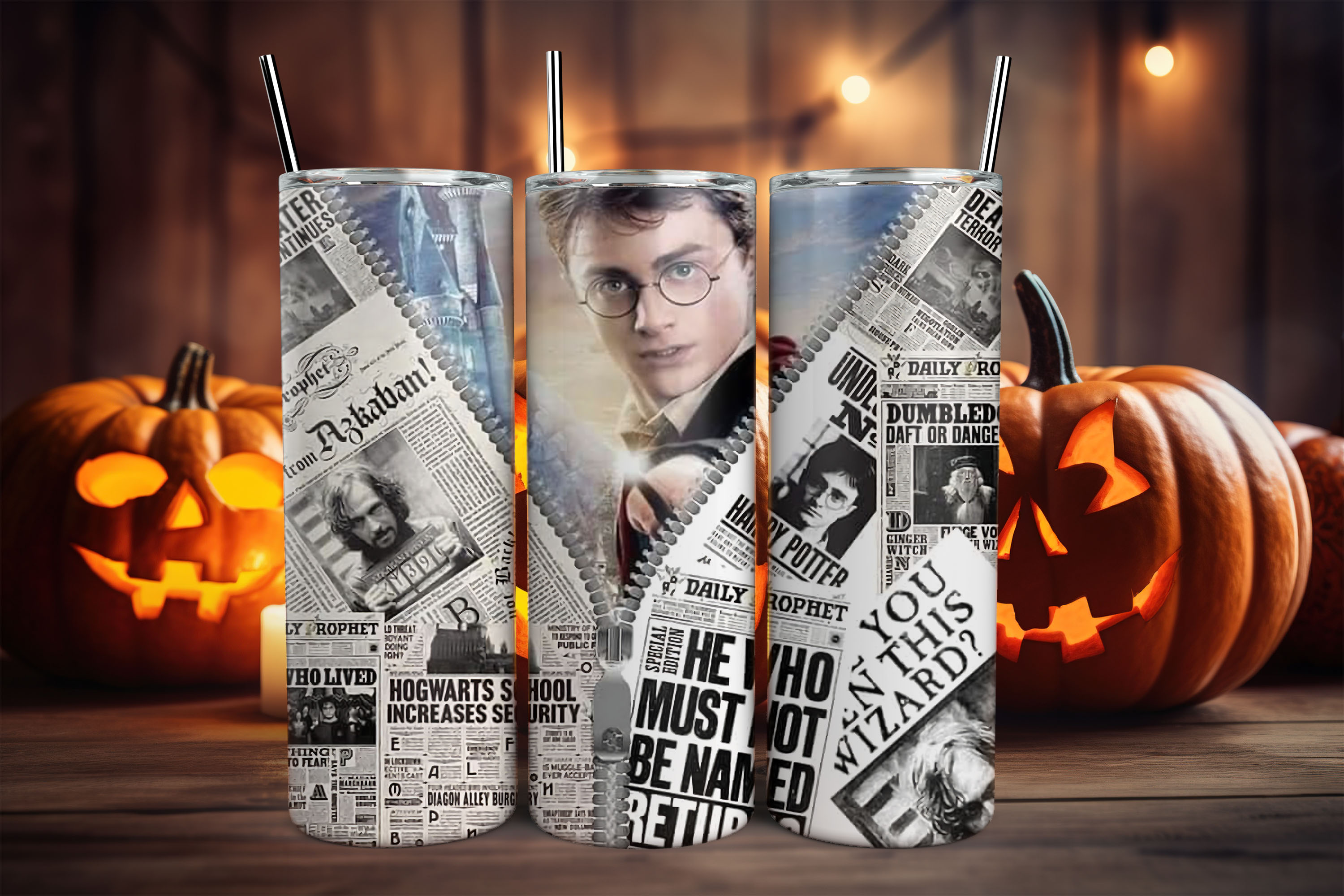 Vasos termo de Harry Potter