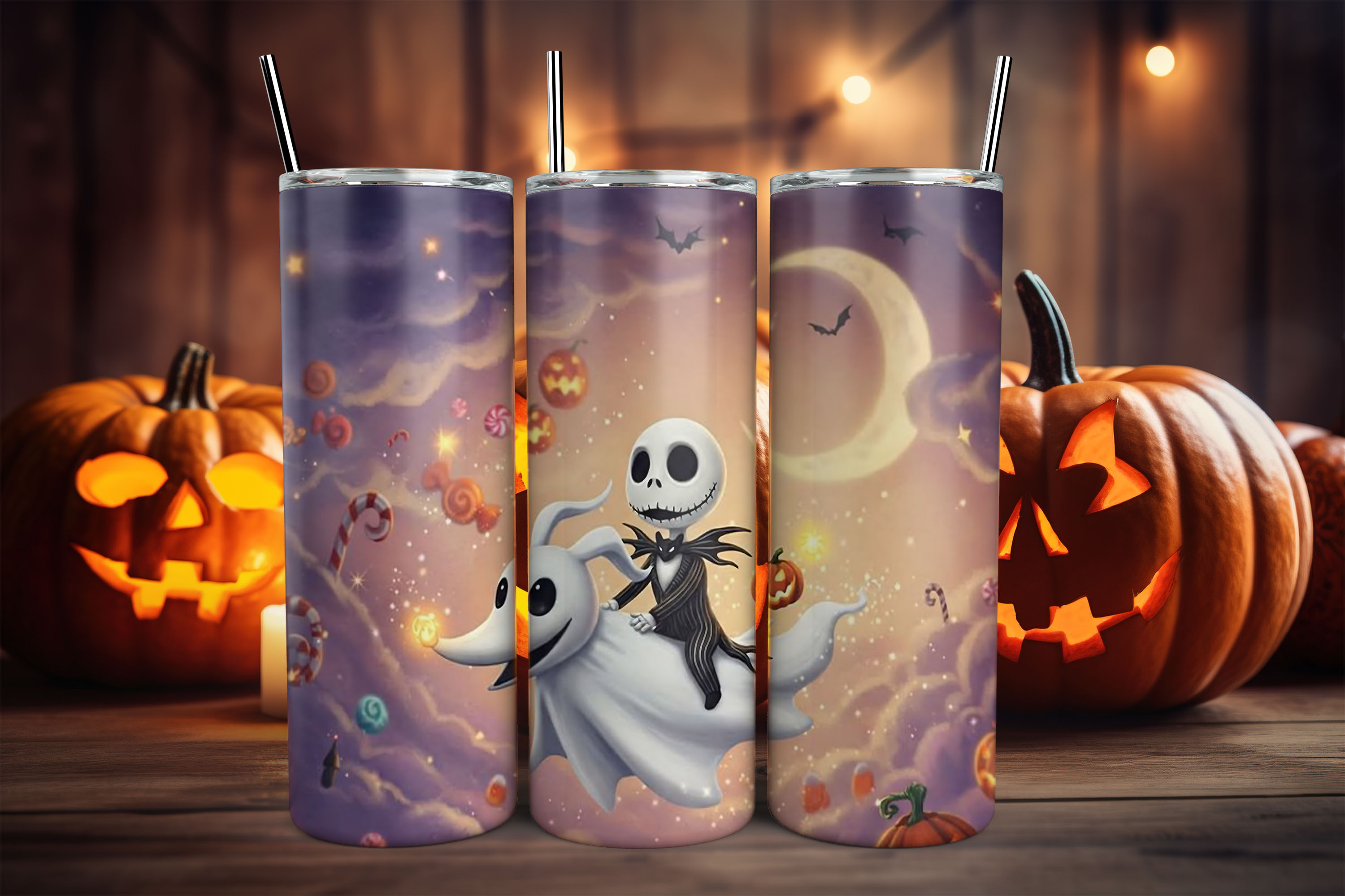 Vaso térmico Jack Skellington
