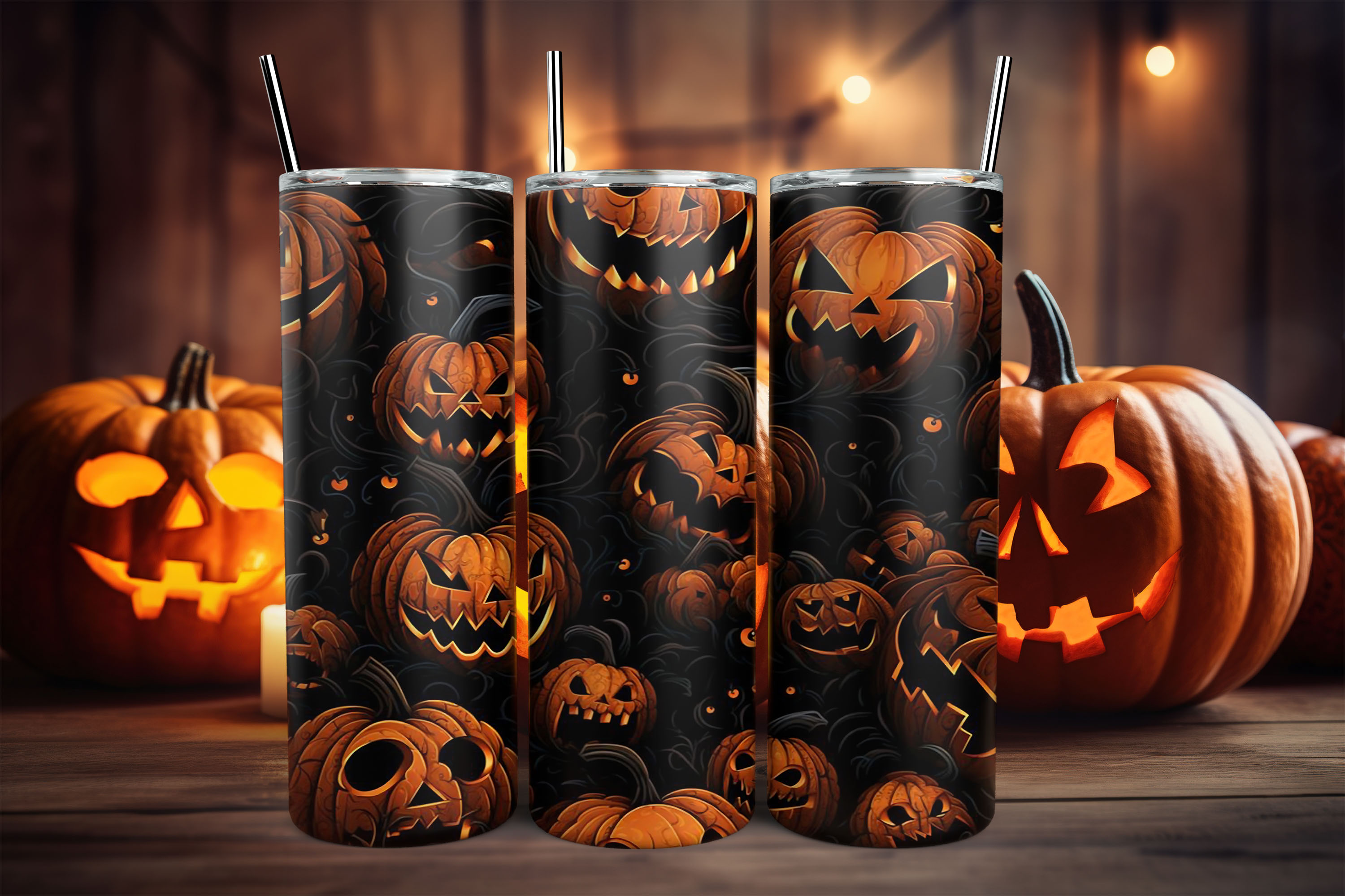 Vasos temáticos de Halloween