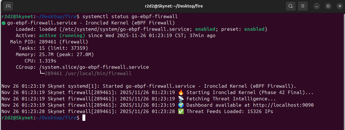 IronClad Kernel Firewall 