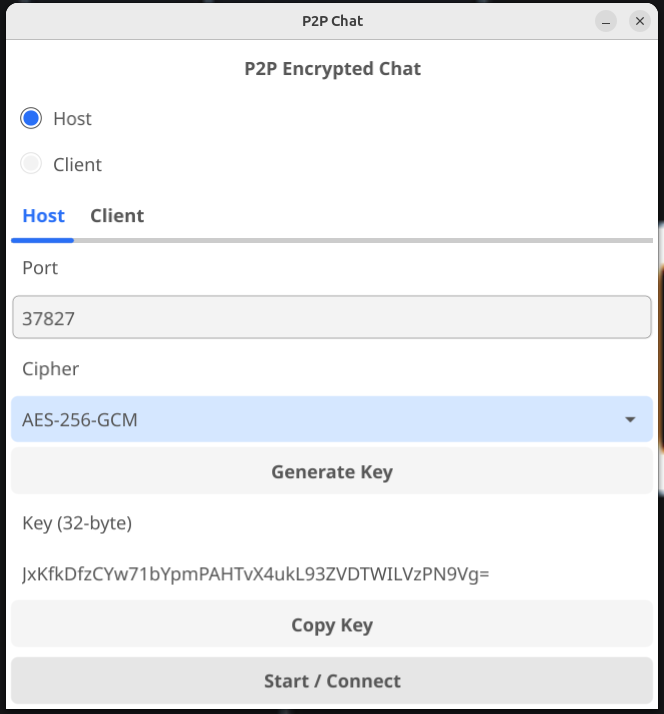 NetP2P: Private, Encrypted Peer-to-Peer Chat & File Share