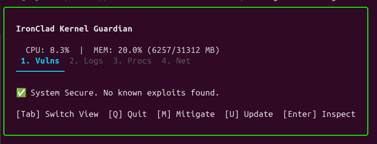 IronClad Kernel Guardian Founder's License 