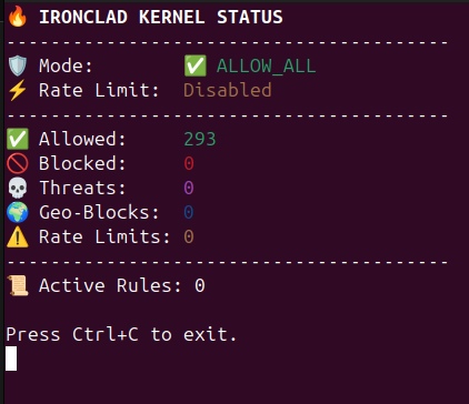 IronClad Kernel Firewall 