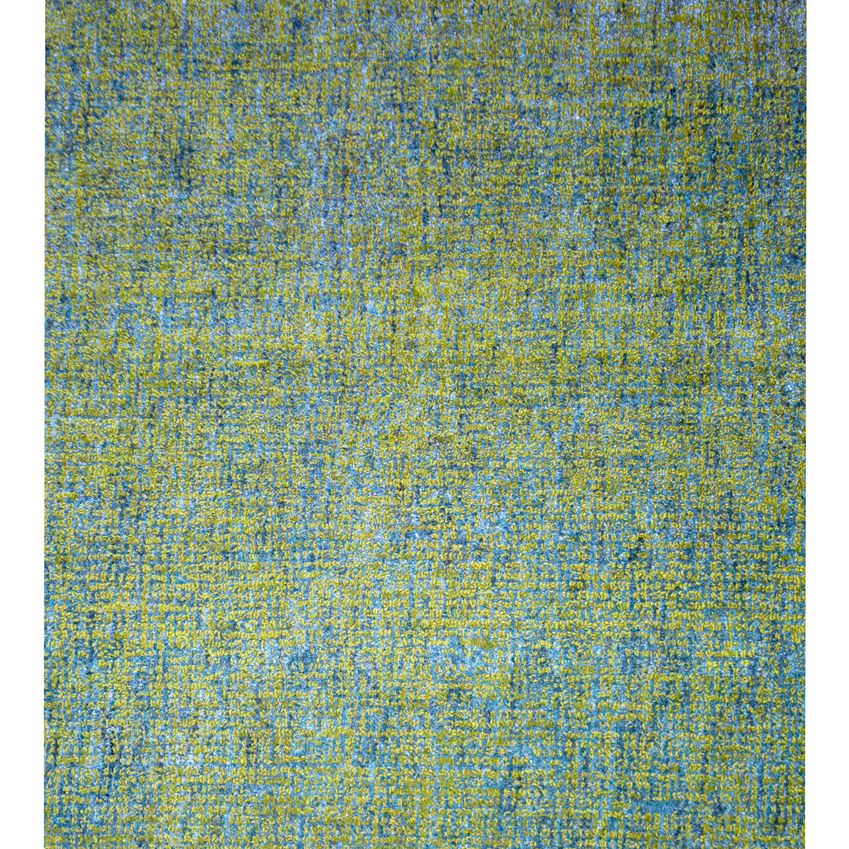 Modern Yellow-Green Area Carpet