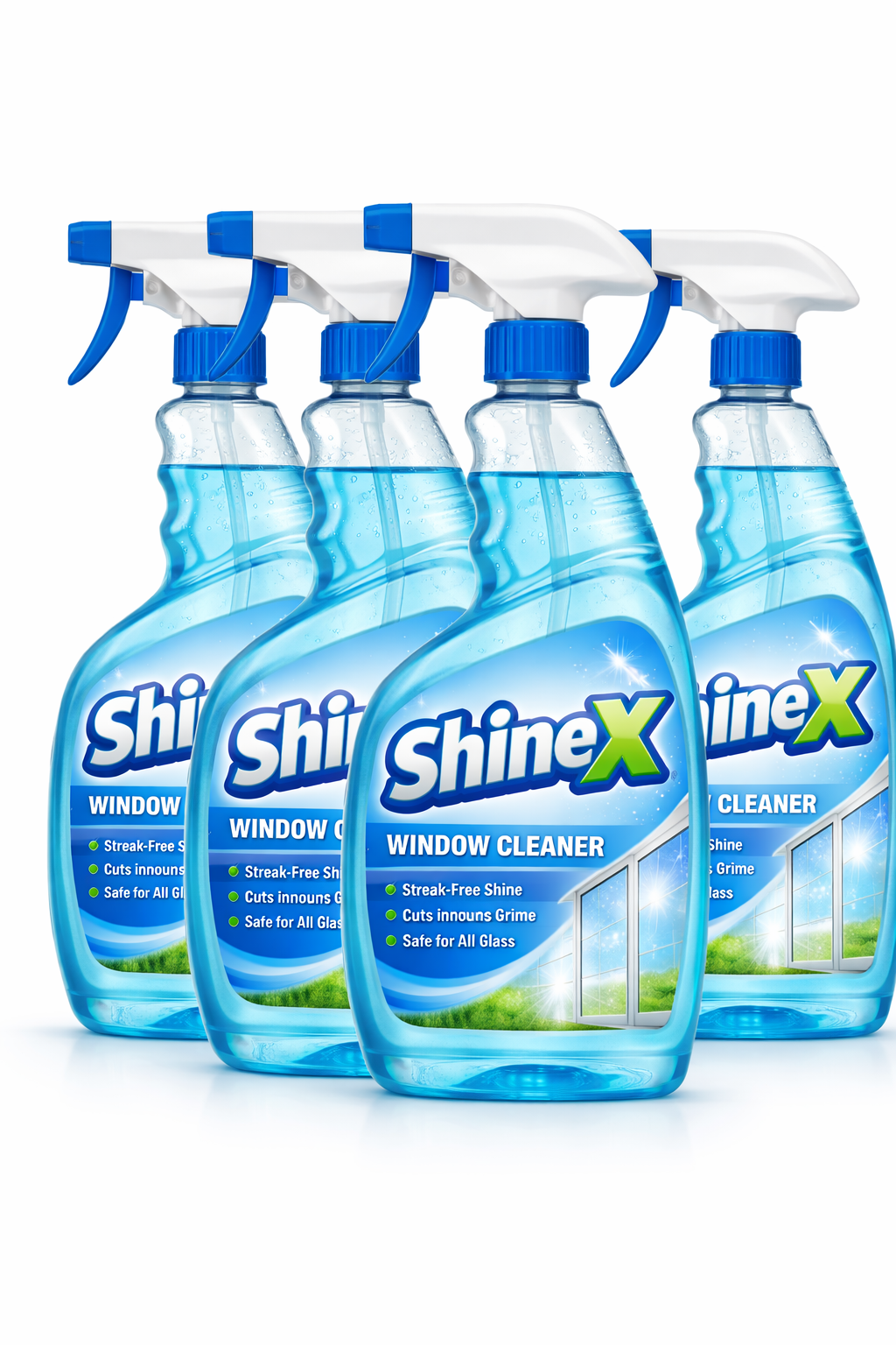 4 Shine X - Window Cleaner Solution 