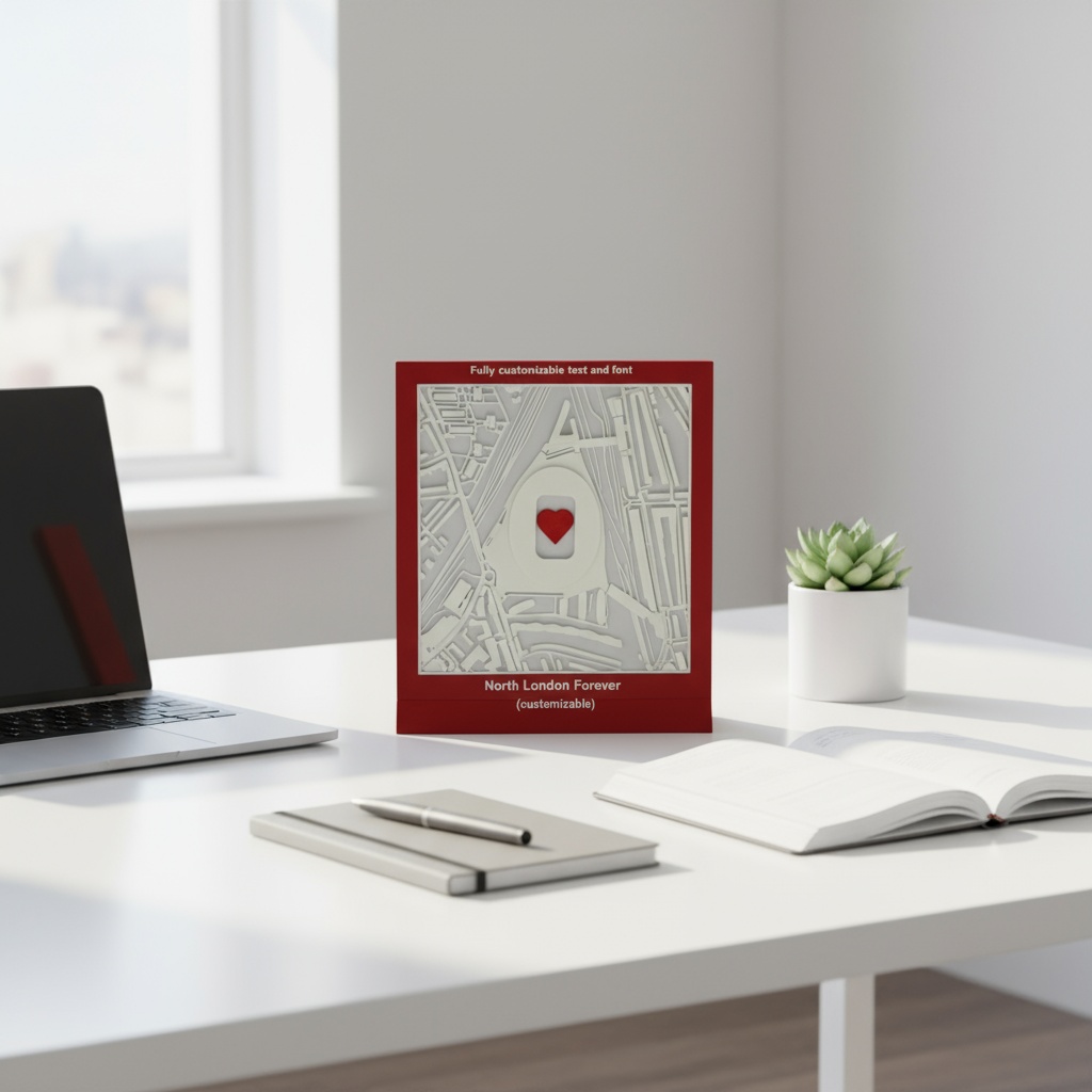  Arsenal Emirates Stadium Tribute - Map to my heart