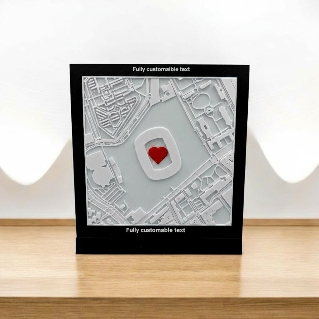 Barcelona Camp Nou Tribute - Map to my Heart