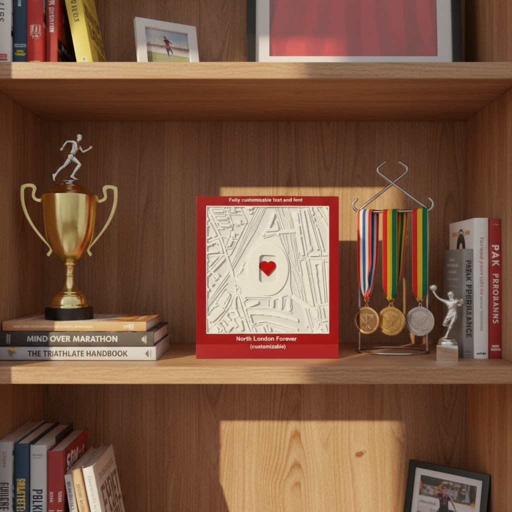  Arsenal Emirates Stadium Tribute - Map to my heart