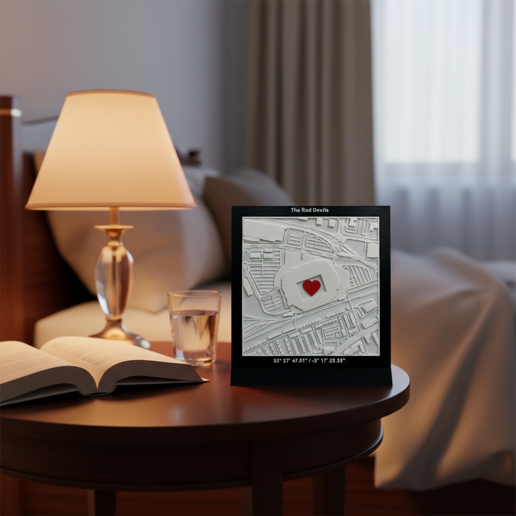  Manchester United Old Trafford Tribute - Map to my Heart