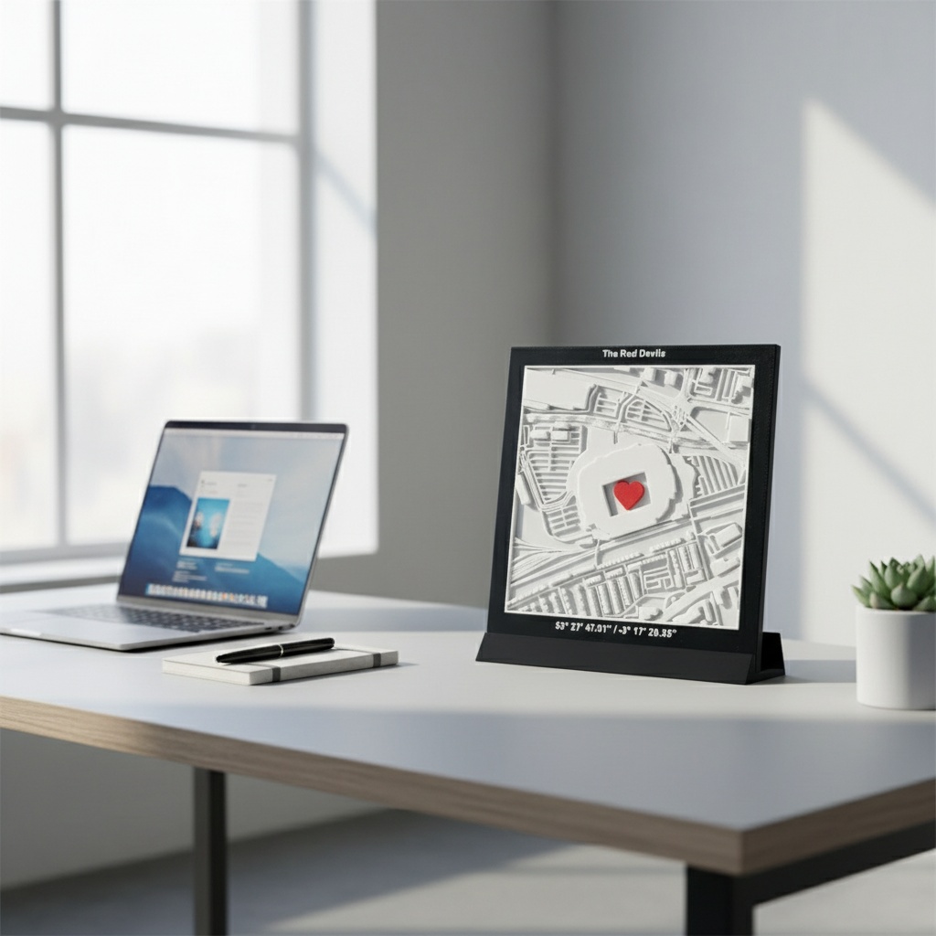  Manchester United Old Trafford Tribute - Map to my Heart