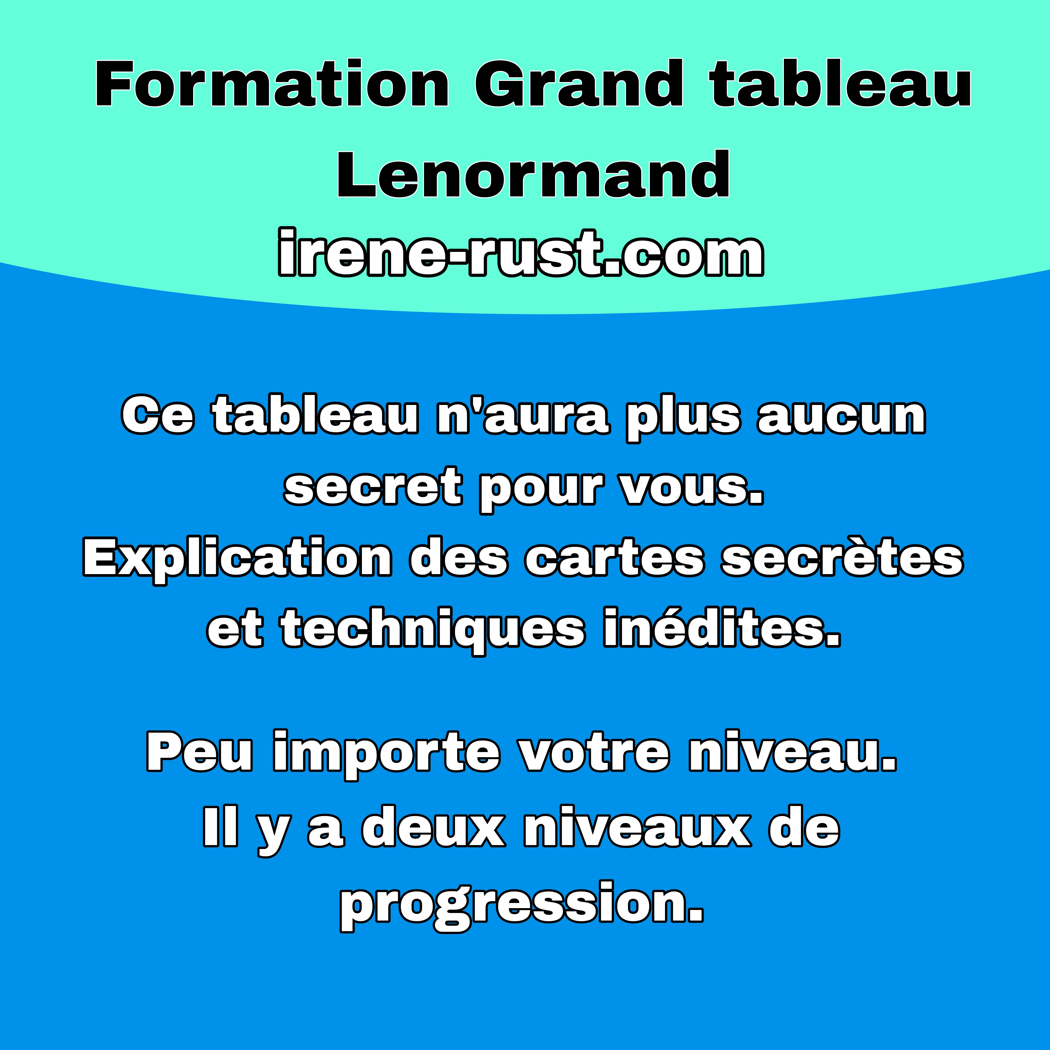 Apprendre à faire le grand tableau lenormand