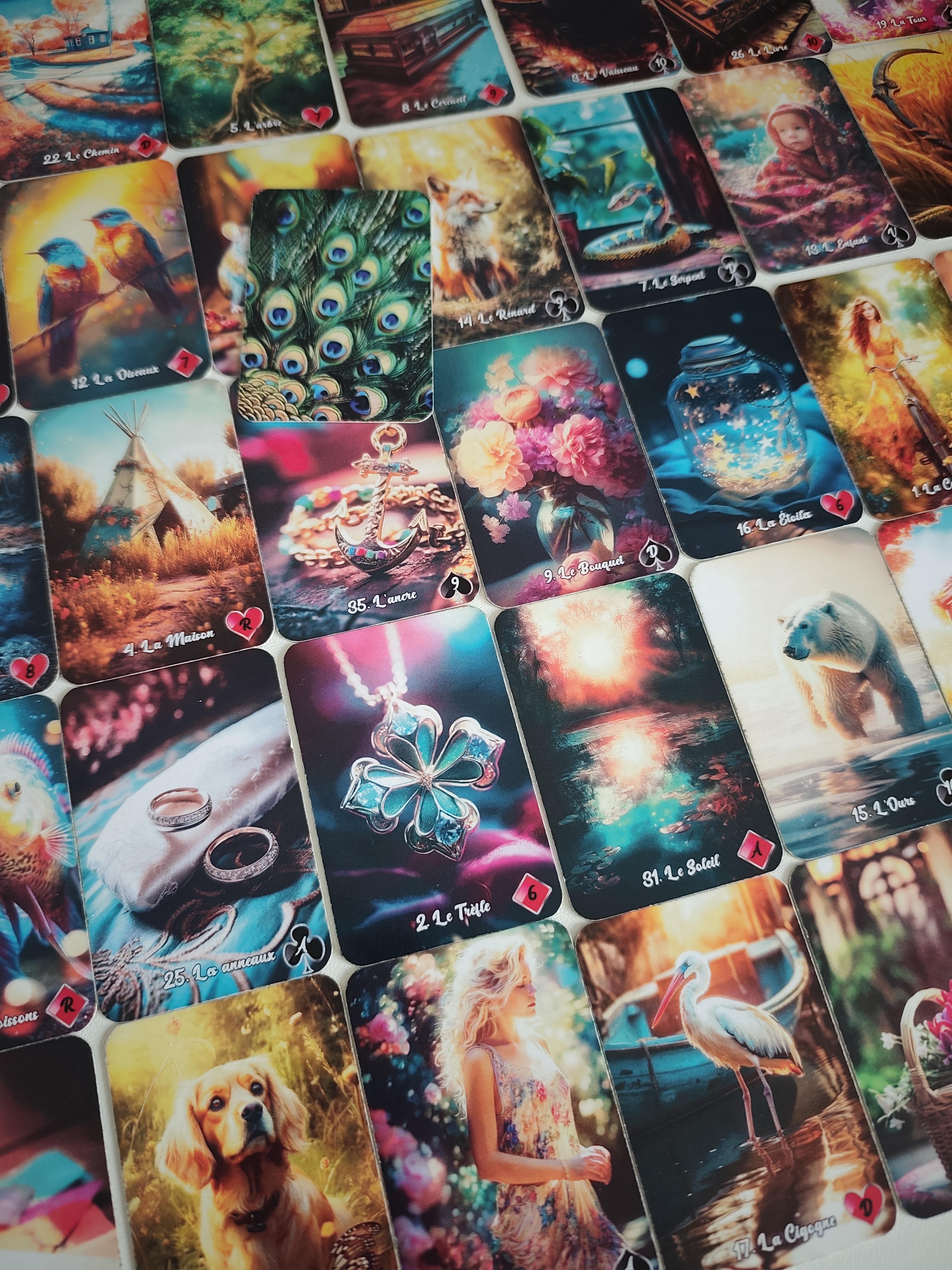 Mini poétique lenormand