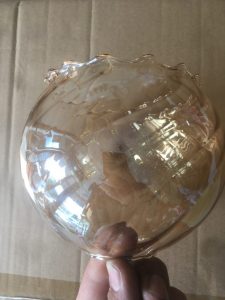 Yuvarlak Avize Camı ( Bal Dalgalı )