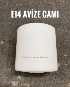 E14 Avize Camı ( Beyaz )