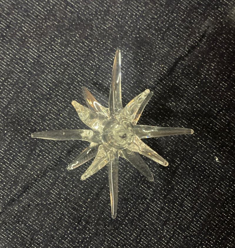 G4  Yıldız Avize Camı ( Şeffaf )