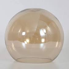 Yuvarlak Avize Camı ( Bal )