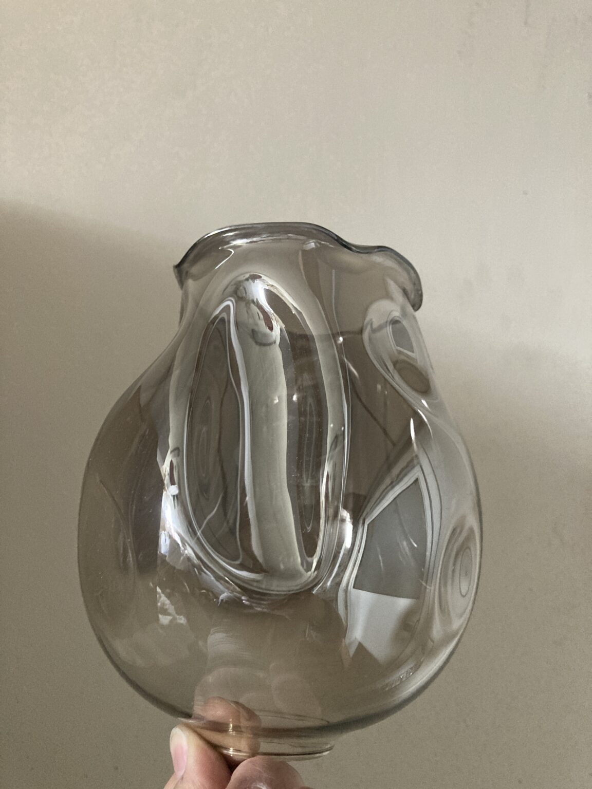 Gamzeli Avize Camı ( Füme )