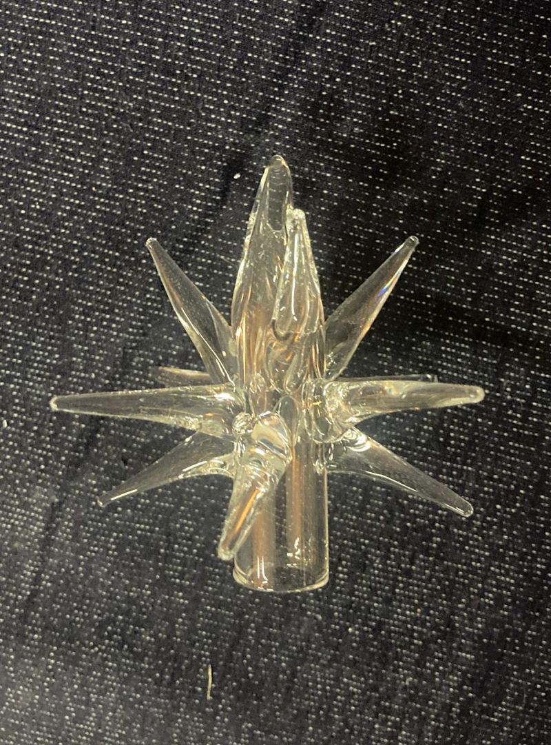 G4 Yıldız Avize Camı ( Şeffaf )