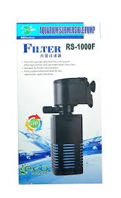 RS-1000F Aquarium Submersible Pump Filter