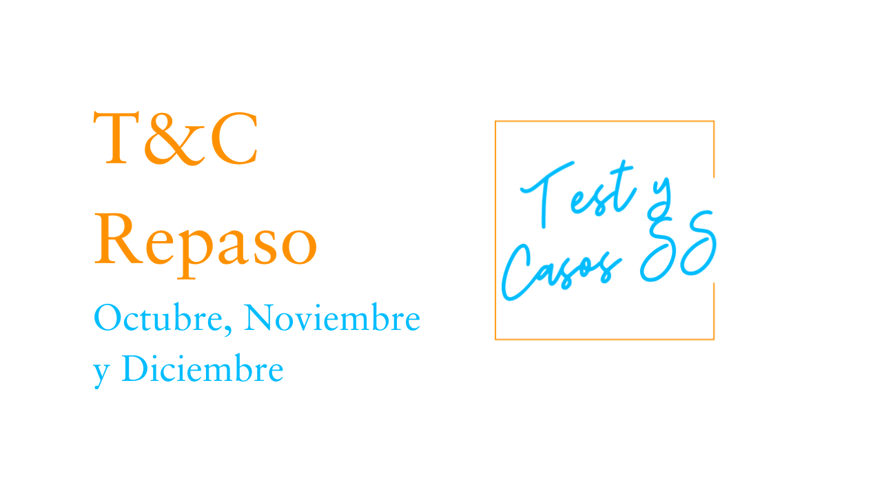 Pack de Repaso 1 I Octubre, Noviembre y Diciembre