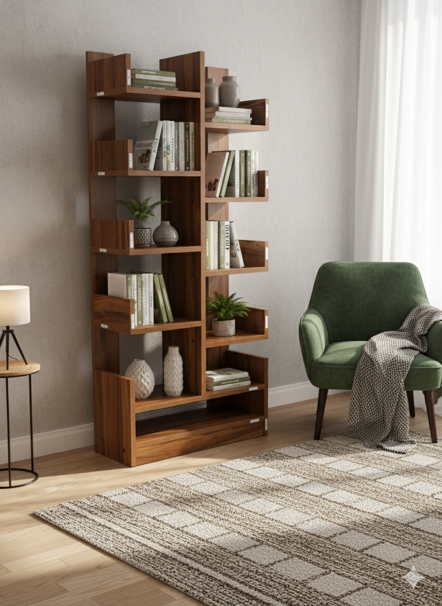 The Vertex Geometric Bookshelf