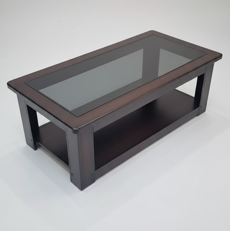 Modern Glass Top Coffee Table 
