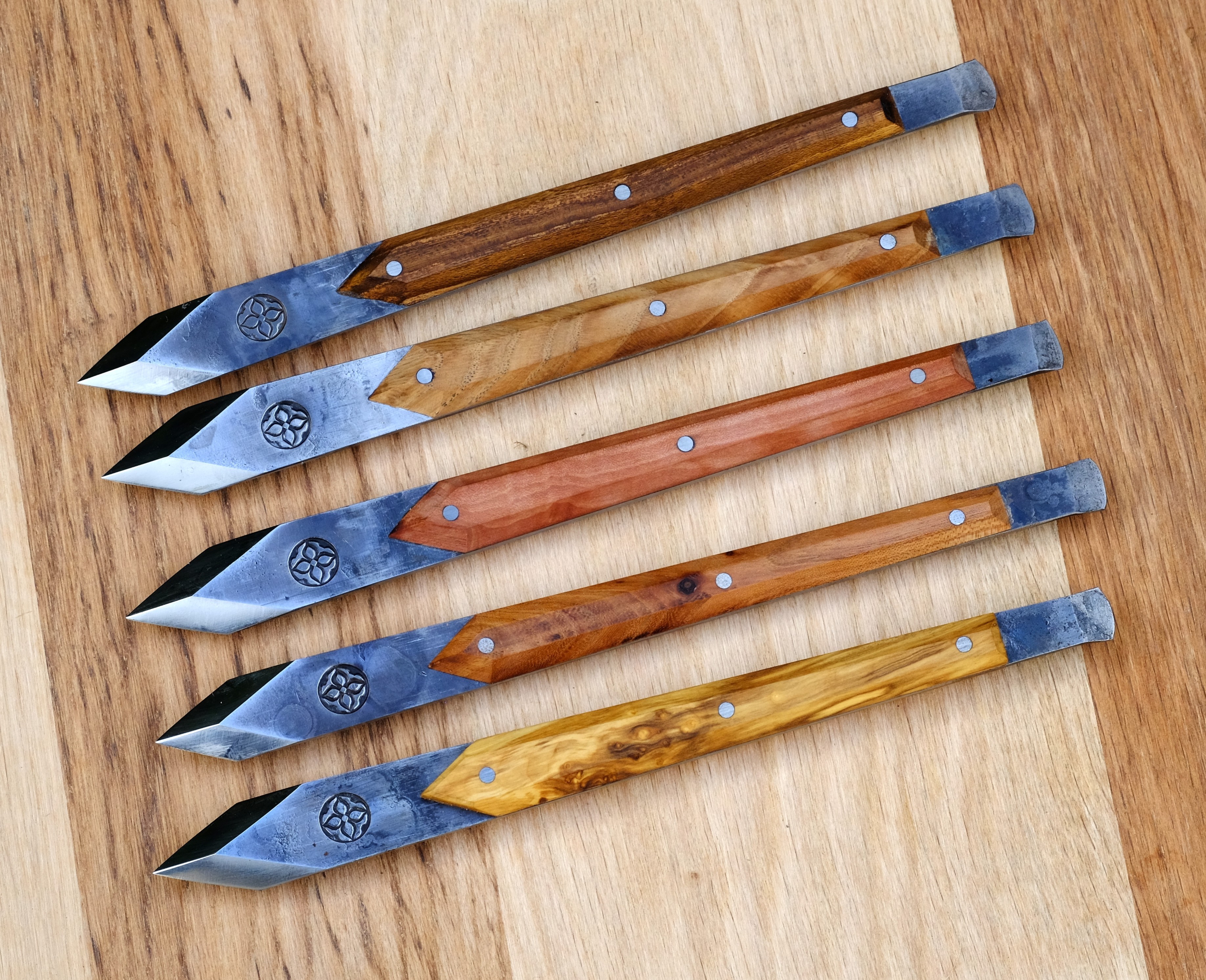 Tranchet plaqué bois