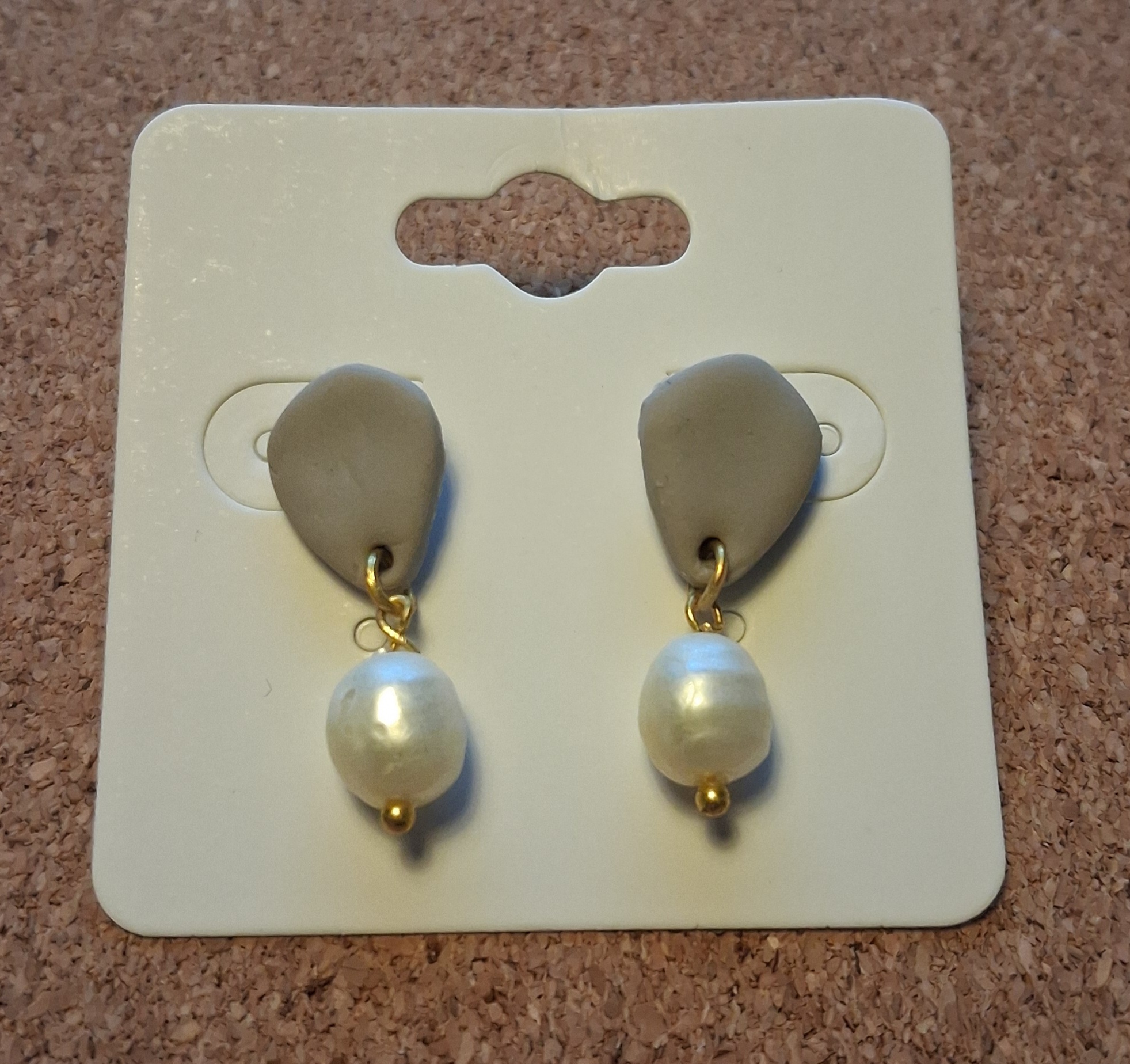 Øreringe med perler