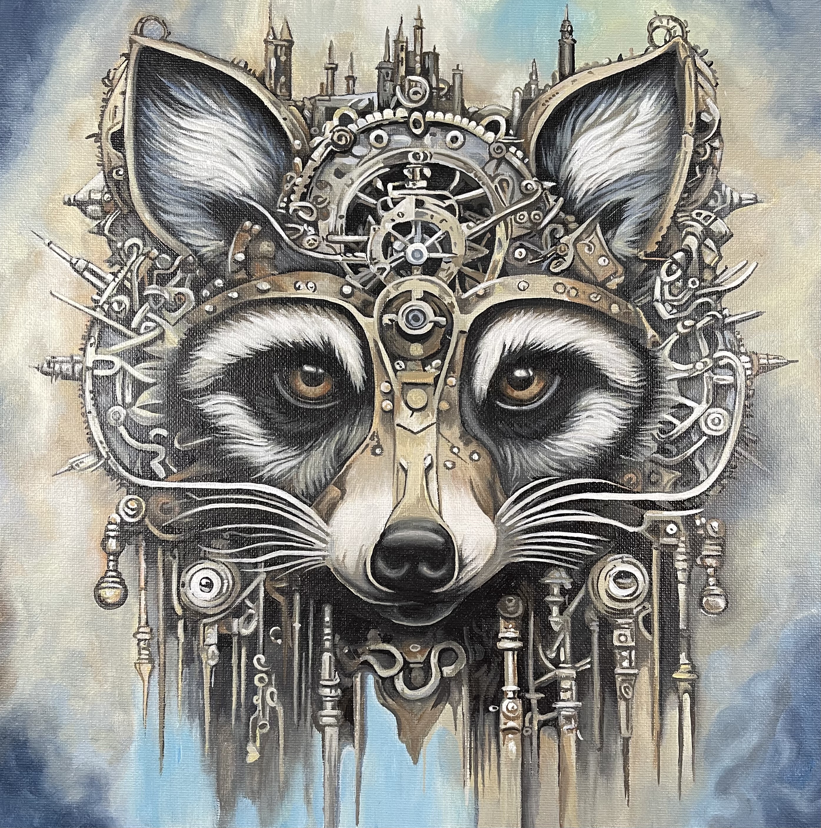 Steampunk Raccoon