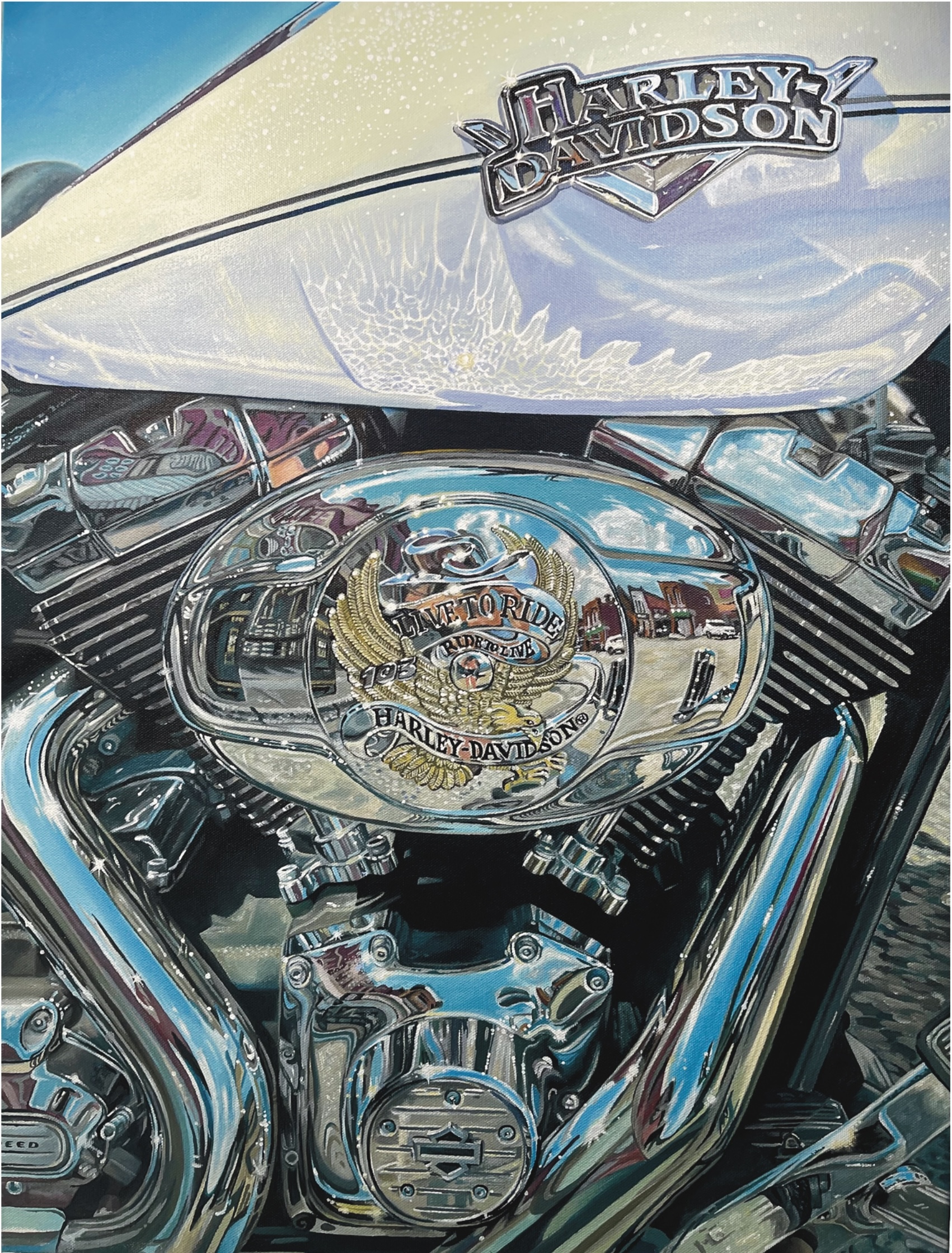 Steel Stallion - Harley Davidson