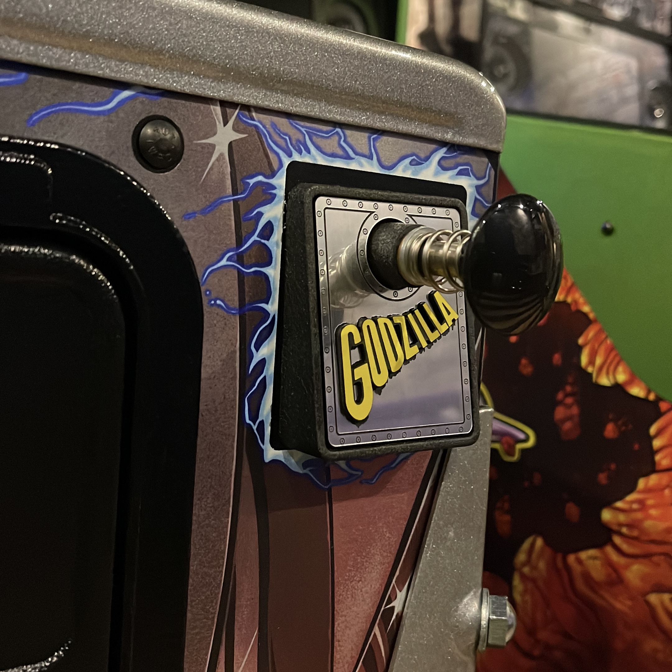 Godzilla Shooter Plaque