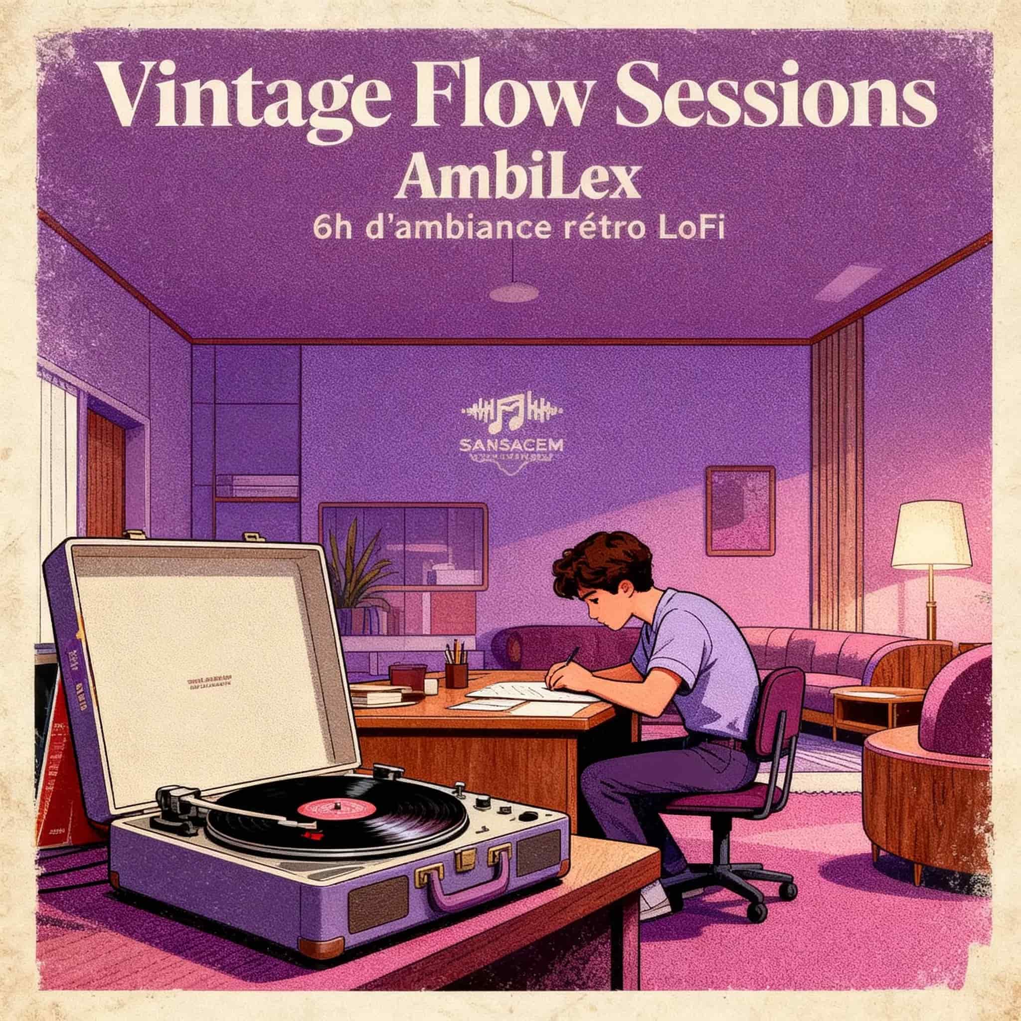 Clé USB Musique Vintage Flow Sessions 