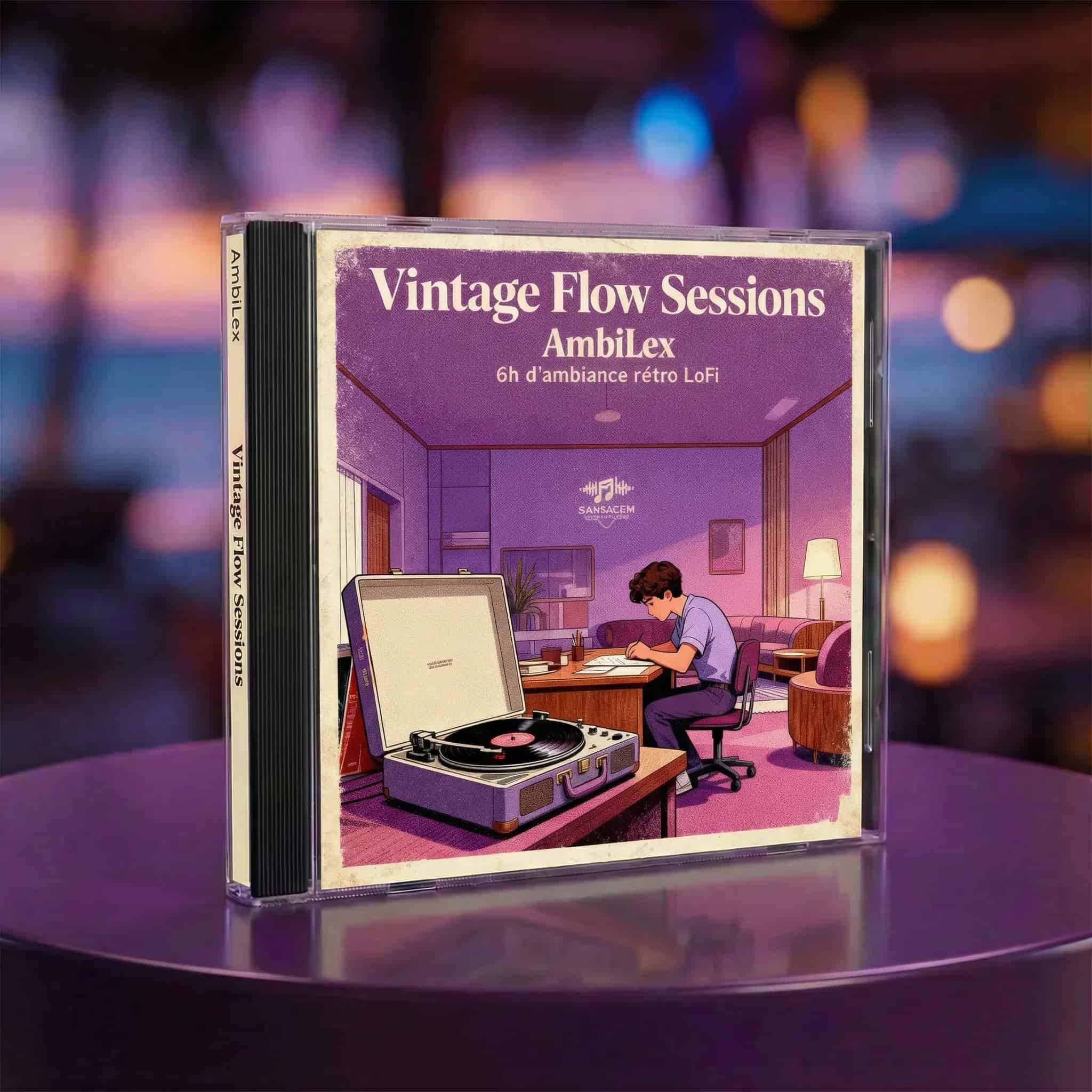 Clé USB Musique Vintage Flow Sessions 