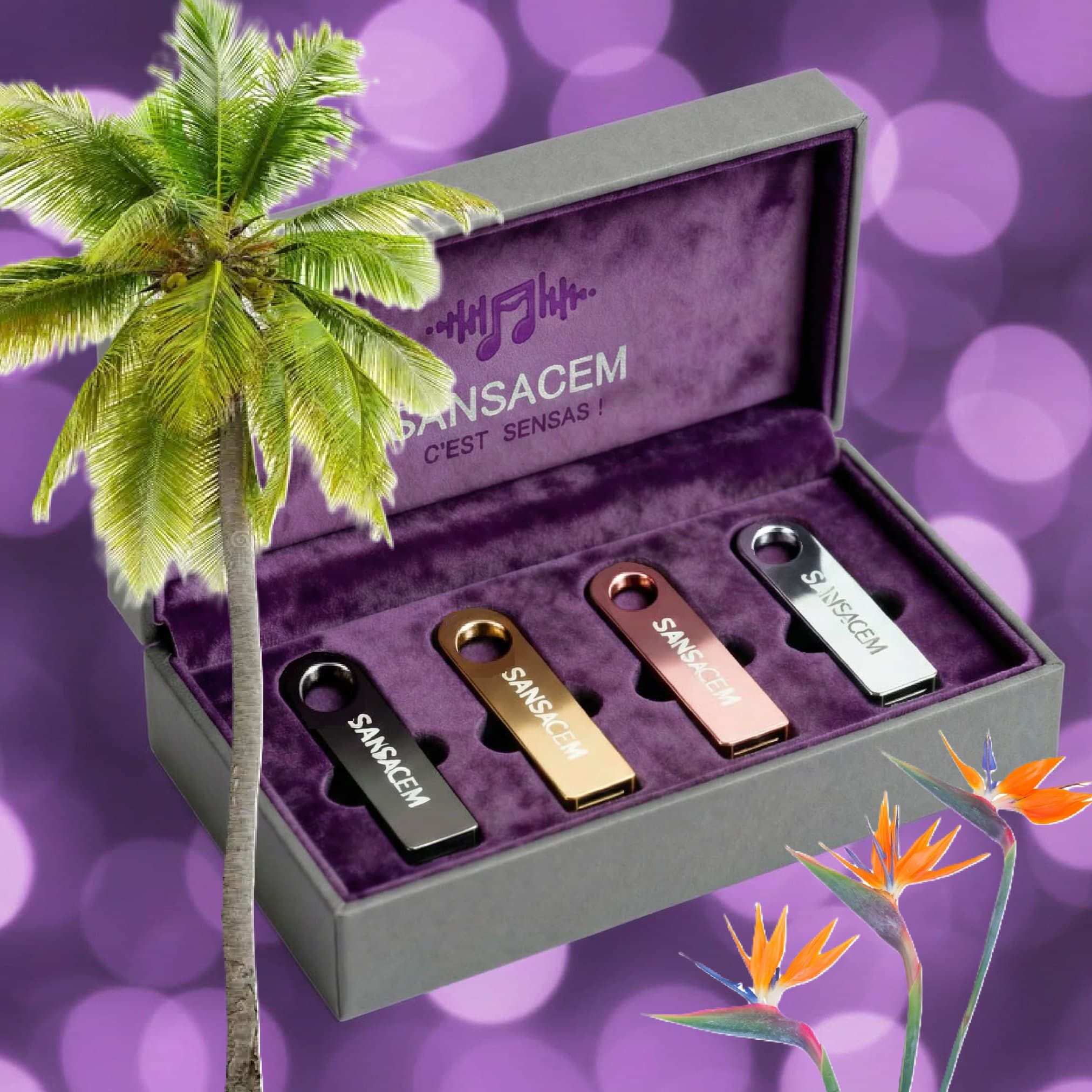 Coffret 4 clés - Exotique collection