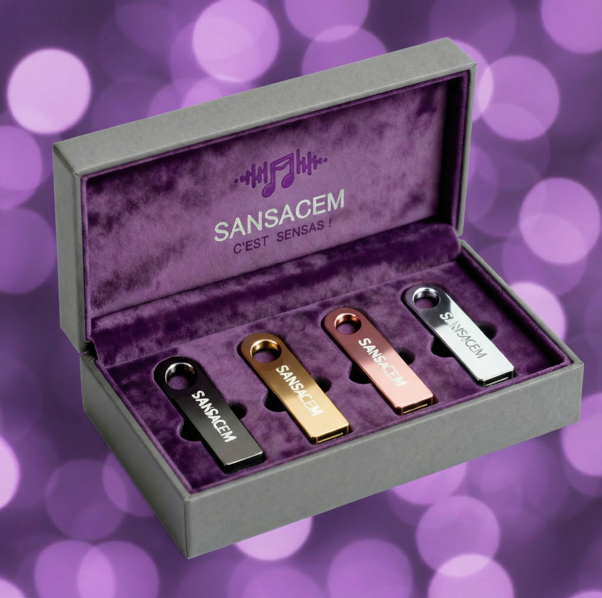 Coffret 4 clés - Jazz & Hôtel collection