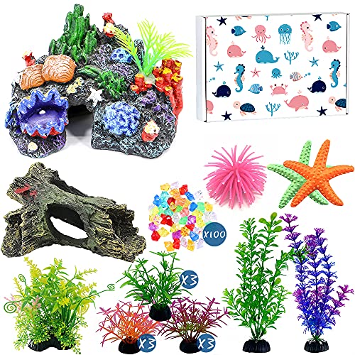 Aquarium Decor Set 