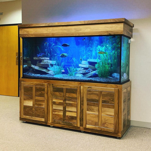 Wooden Cabinet Aquarium