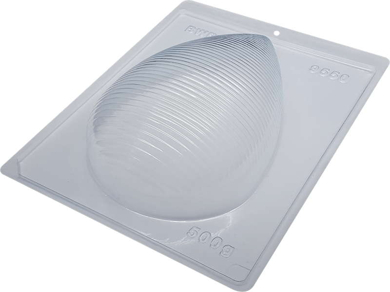 Forma de Acetato com Silicone Ovo Bicudo 500g – BWB