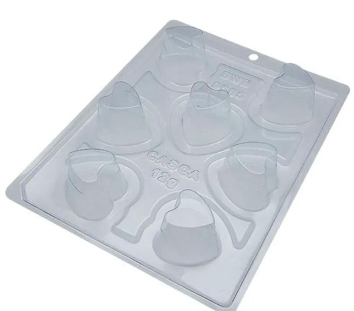 Forma de Silicone em Formato de Coração