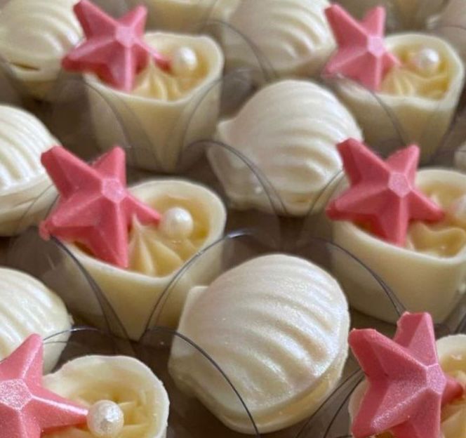 Forma de Acetato Mini Estrela – 24 Cavidades